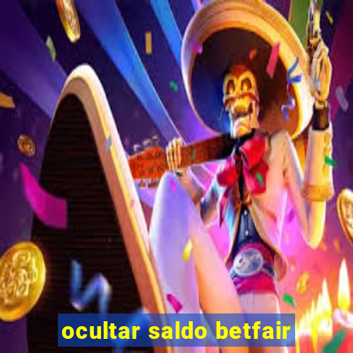 ocultar saldo betfair